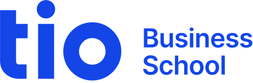 Logo van tio Business School, opdrachtgever van Bas Prins